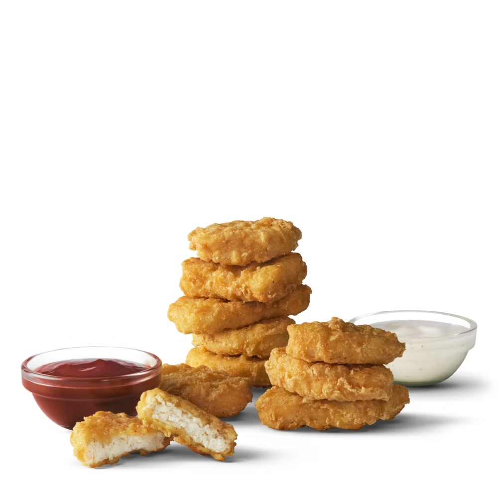 McDonald’s Menu With Prices 2025 60 10 Piece Chicken McNuggets®