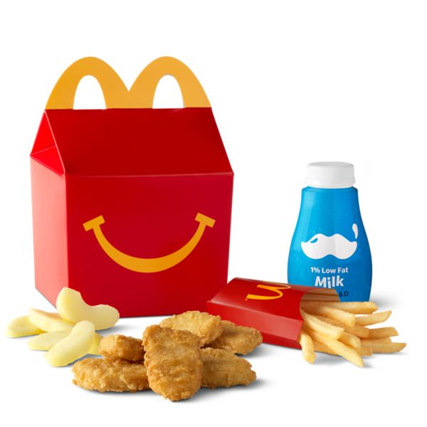 McDonald’s Menu With Prices 2025 74 6 Piece Chicken McNuggets® Happy Meal®