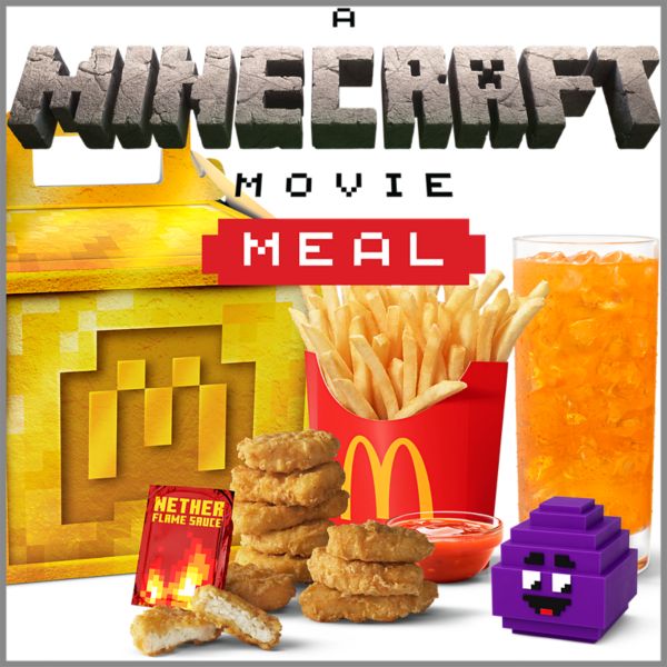 McDonald’s Menu With Prices 2025 11 A Minecraft Movie Meal - 10 Piece McNuggets