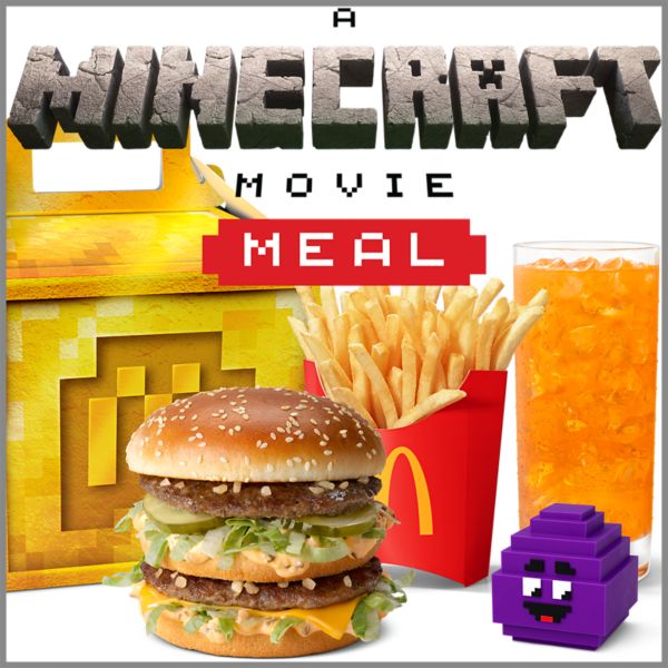 McDonald’s Menu With Prices 2025 10 A Minecraft Movie Meal - Big Mac