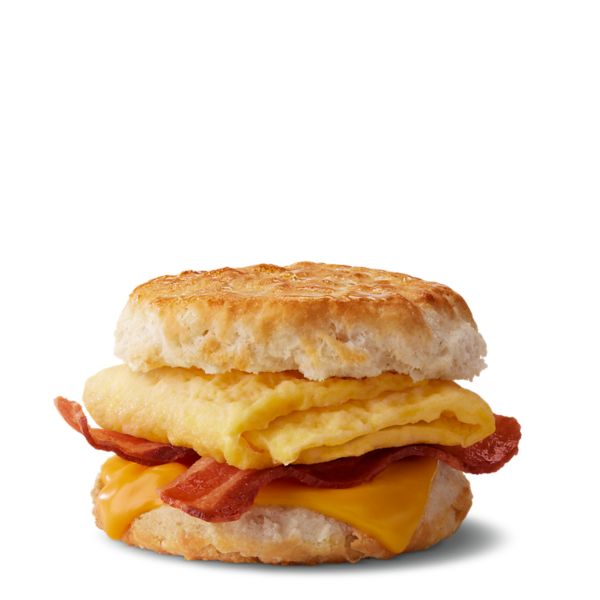 McDonald's Bacon, Egg & Cheese Biscuit: Breakfast Sandwich Price, Nutrition, Allergen 1 Bacon, Egg & Cheese Biscuit