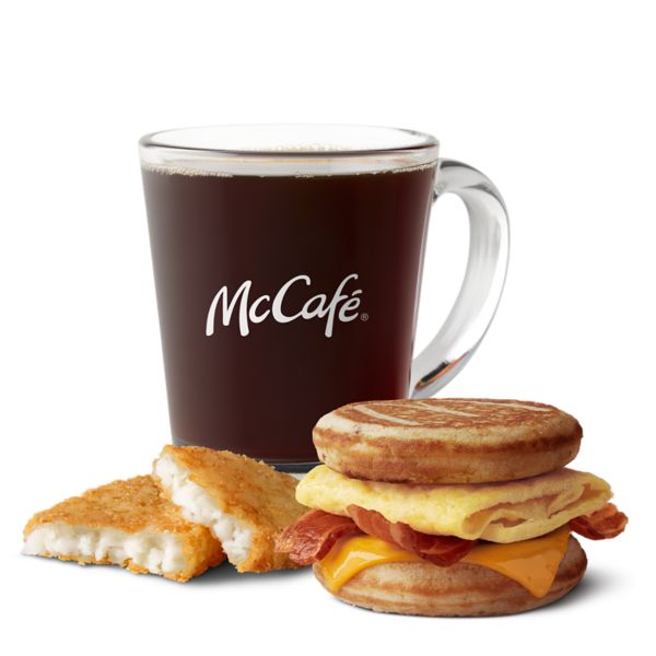 McDonald’s Menu With Prices 2025 40 Bacon, Egg & Cheese McGriddles® Meal