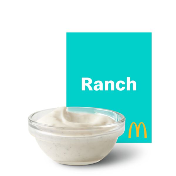 McDonald’s Menu With Prices 2025 65 Creamy Ranch Sauce
