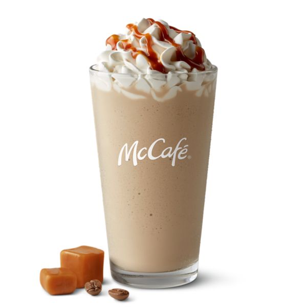 McDonald’s Menu With Prices 2025 93 McCafé® Caramel Frappé