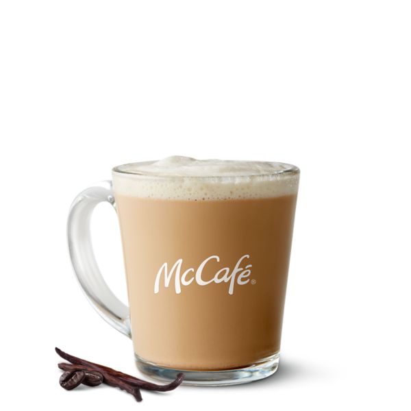 McDonald’s Menu With Prices 2025 91 McCafé® French Vanilla Latte