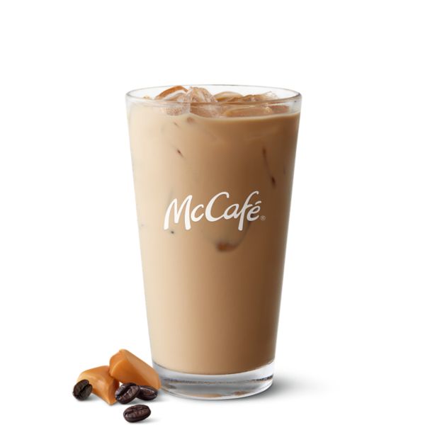 McDonald’s Menu With Prices 2025 90 McCafé® Iced Caramel Latte