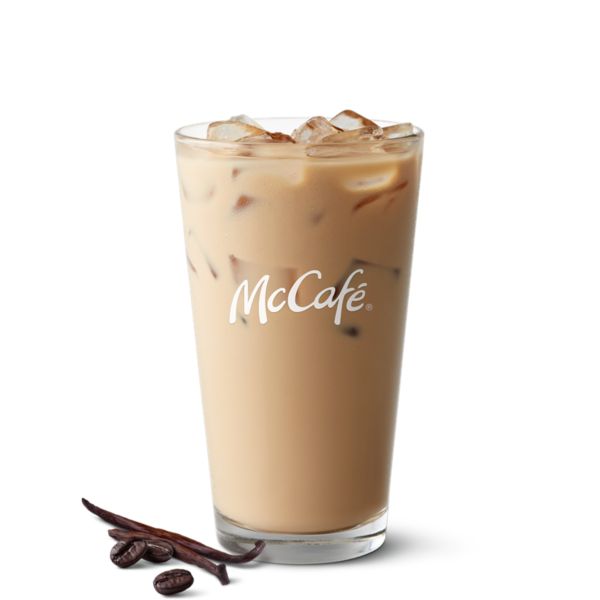 McDonald’s Menu With Prices 2025 92 McCafé® Iced French Vanilla Latte