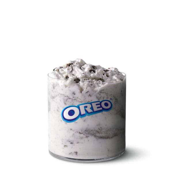 McDonald’s Menu With Prices 2025 95 McFlurry® with OREO® Cookies