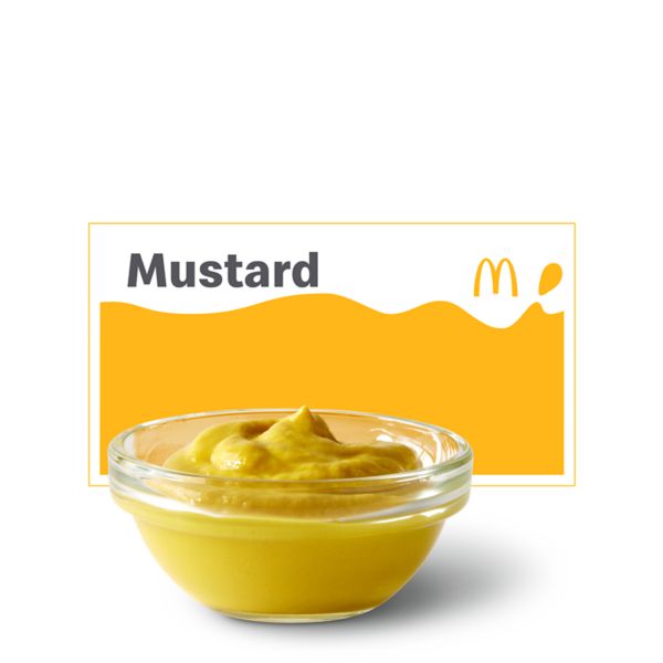 McDonald’s Menu With Prices 2025 70 Mustard Packet