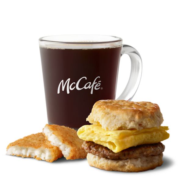 McDonald’s Menu With Prices 2025 38 Sausage Biscuit with Egg Meal