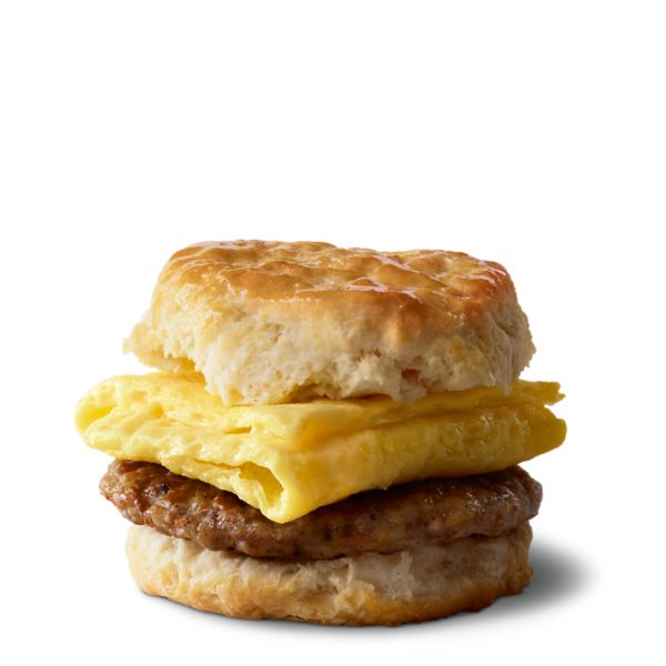 McDonald’s Menu With Prices 2025 25 Sausage Biscuit with Egg