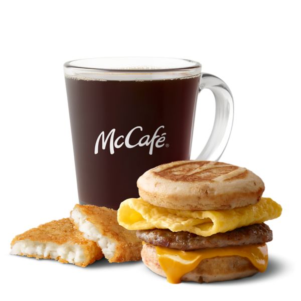 McDonald’s Menu With Prices 2025 41 Sausage, Egg & Cheese McGriddles® Meal