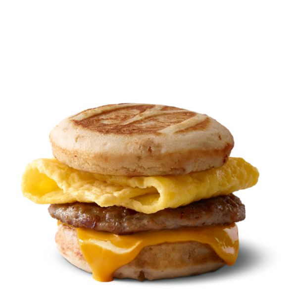 McDonald’s Menu With Prices 2025 28 Sausage, Egg & Cheese McGriddles®