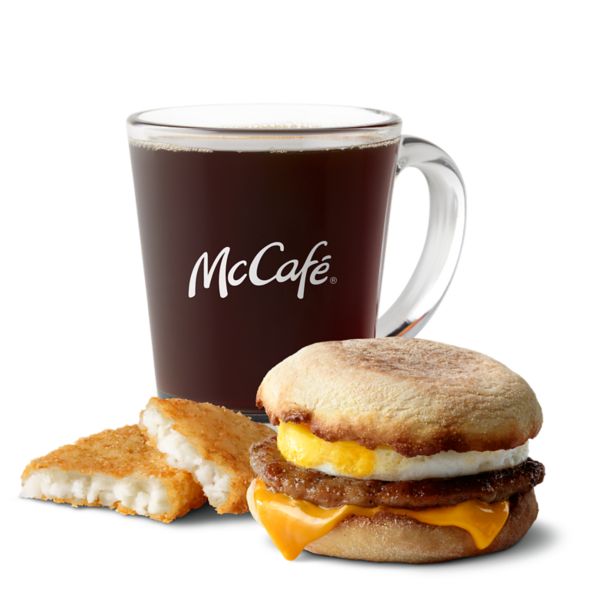 McDonald’s Menu With Prices 2025 37 Sausage McMuffin® with Egg Meal