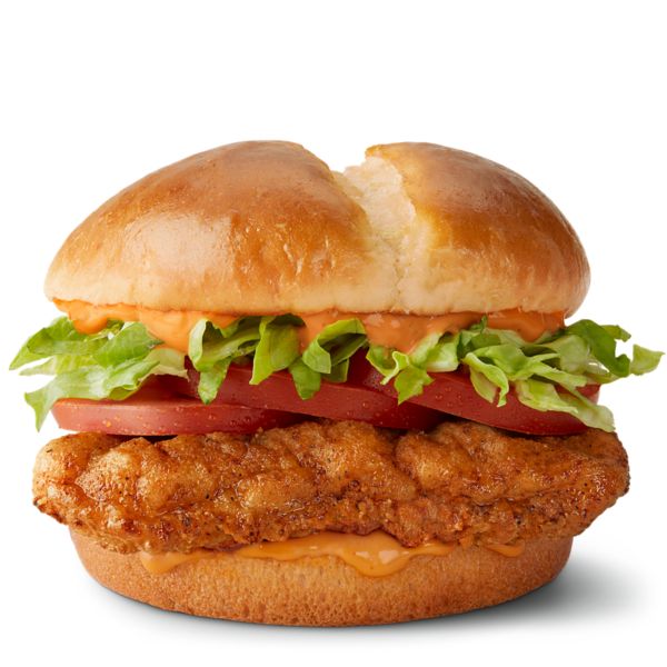 McDonald’s Menu With Prices 2025 56 Spicy Deluxe McCrispy™