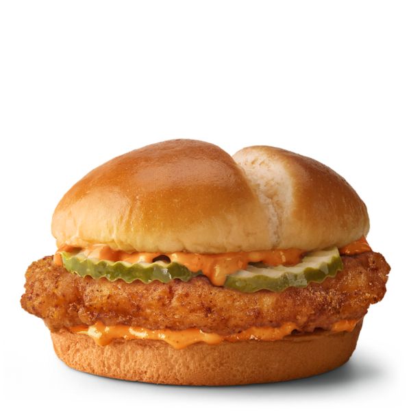 McDonald’s Menu With Prices 2025 55 Spicy McCrispy™