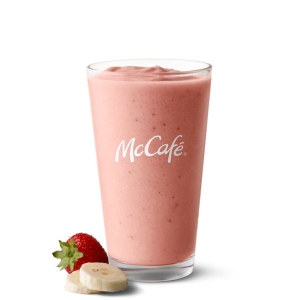 McDonald’s Menu With Prices 2025 113 Strawberry Banana Smoothie