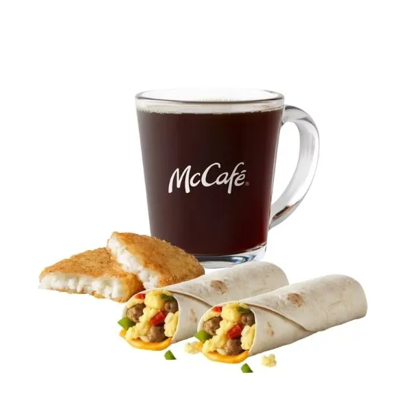 McDonald's Sausage Burrito Meal Price, Nutrition, Allergen 1 Sausage Burrito Meal