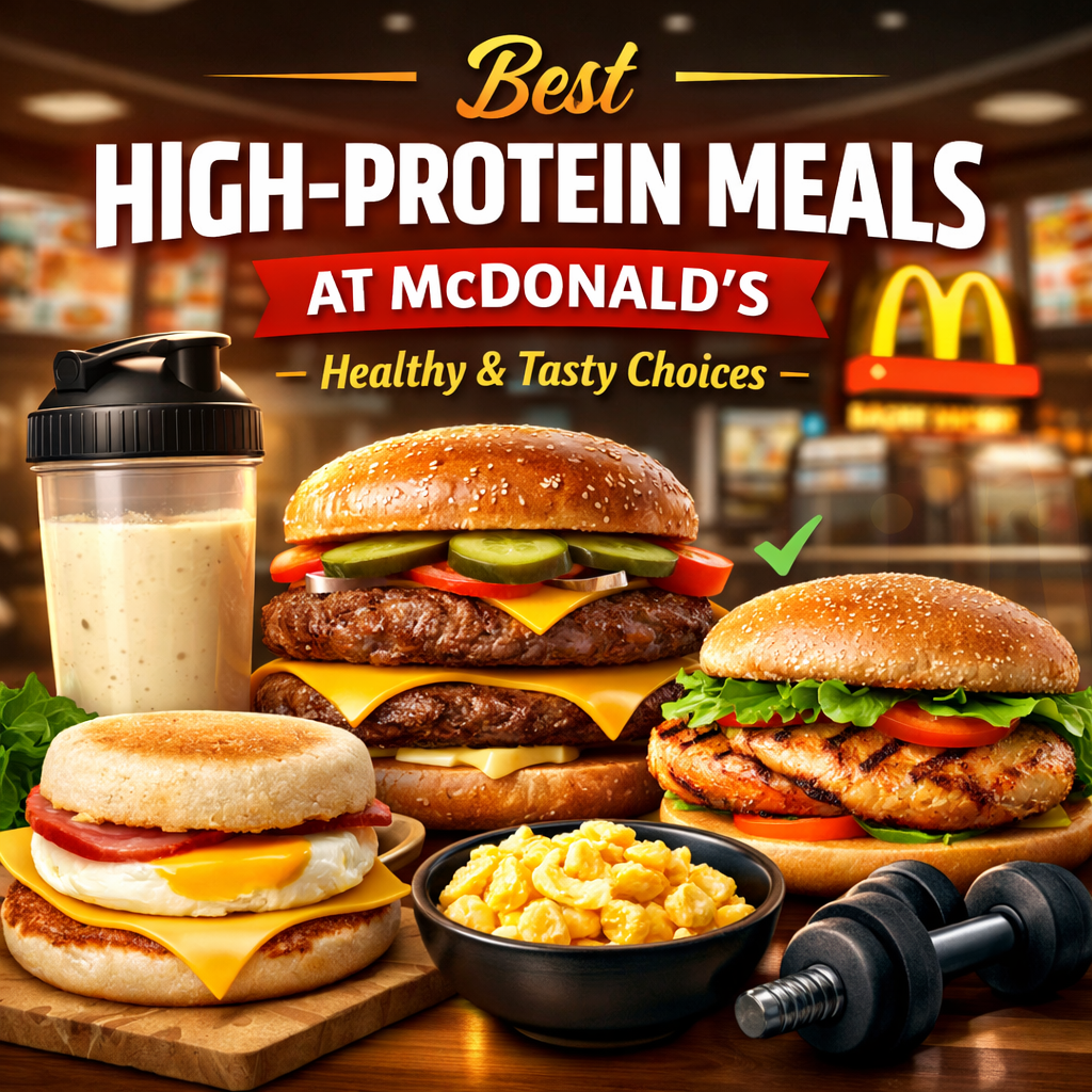 Best High-Protein McDonald’s Meals in the USA (Updated Guide) 1 Best High Protein McDonalds Meals in the USA