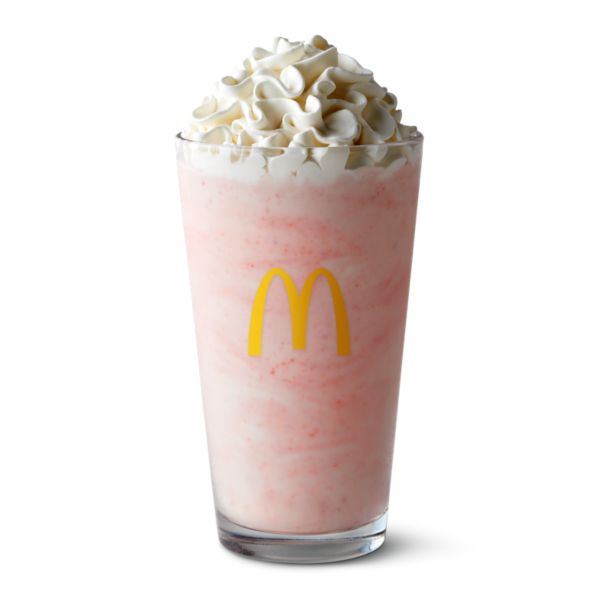 McDonald’s Strawberry Shake: Soft Serve & Strawberry Syrup Price, Nutrition & Allergen